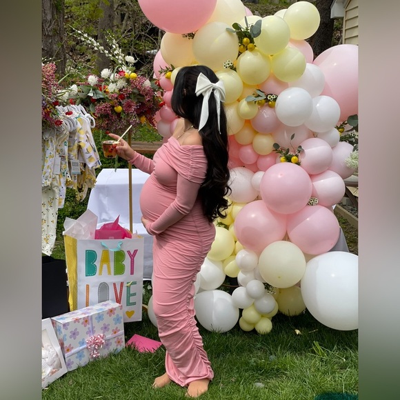 Bumpsuit Off The Shoulder Soft Mesh Dress size Medium - Picture 3 of 4